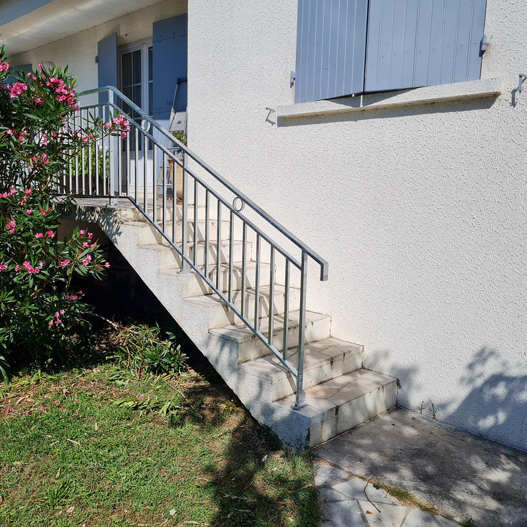 Ramps escalier en acier